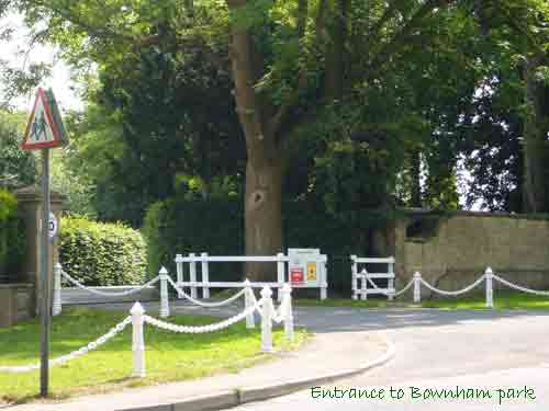 bownham park rodborough main entrance